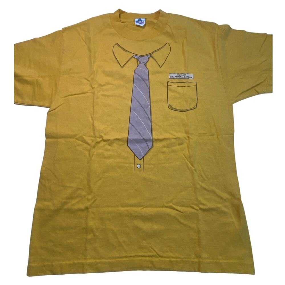 Vintage Dwight Schrute The Office T-Shirt TV Show Promo Tee Size S/M